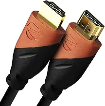 Zebronics HDMI 2.0 Cable with ARC, 4K@60Hz UHD, 3 Meter, 18 Gbps High Speed Data Transmission, Supports 3D, ARC, CEC, 32 Audio Channels, Male-to-Male (HAA3020A)