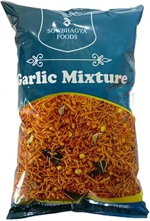 Sowbhagya Foods Garlic Mixture, 500g Pouch Garlic