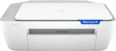 HP DeskJet Ink Advantage 2338 All-in-One Printer, Print, Copy, Scan, Hi-Speed USB 2.0, Up to 20/16 ppm (Black/Color), 60-Sheet Input Tray, 25-Sheet Output Tray, 1000-page Duty Cycle, Color, 7WQ06B