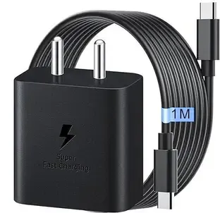 ChargHunt 45 W SuperVOOC 3.4 A Wall Charger for Mobile with Detachable Cable