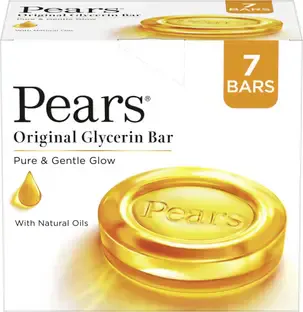 Pears Pure & Gentle Bathing Soap Bar 125 g (Combo Pack of 7)