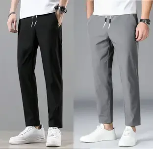 TIGERSNAKE Solid Men Black, Grey Track Pants
