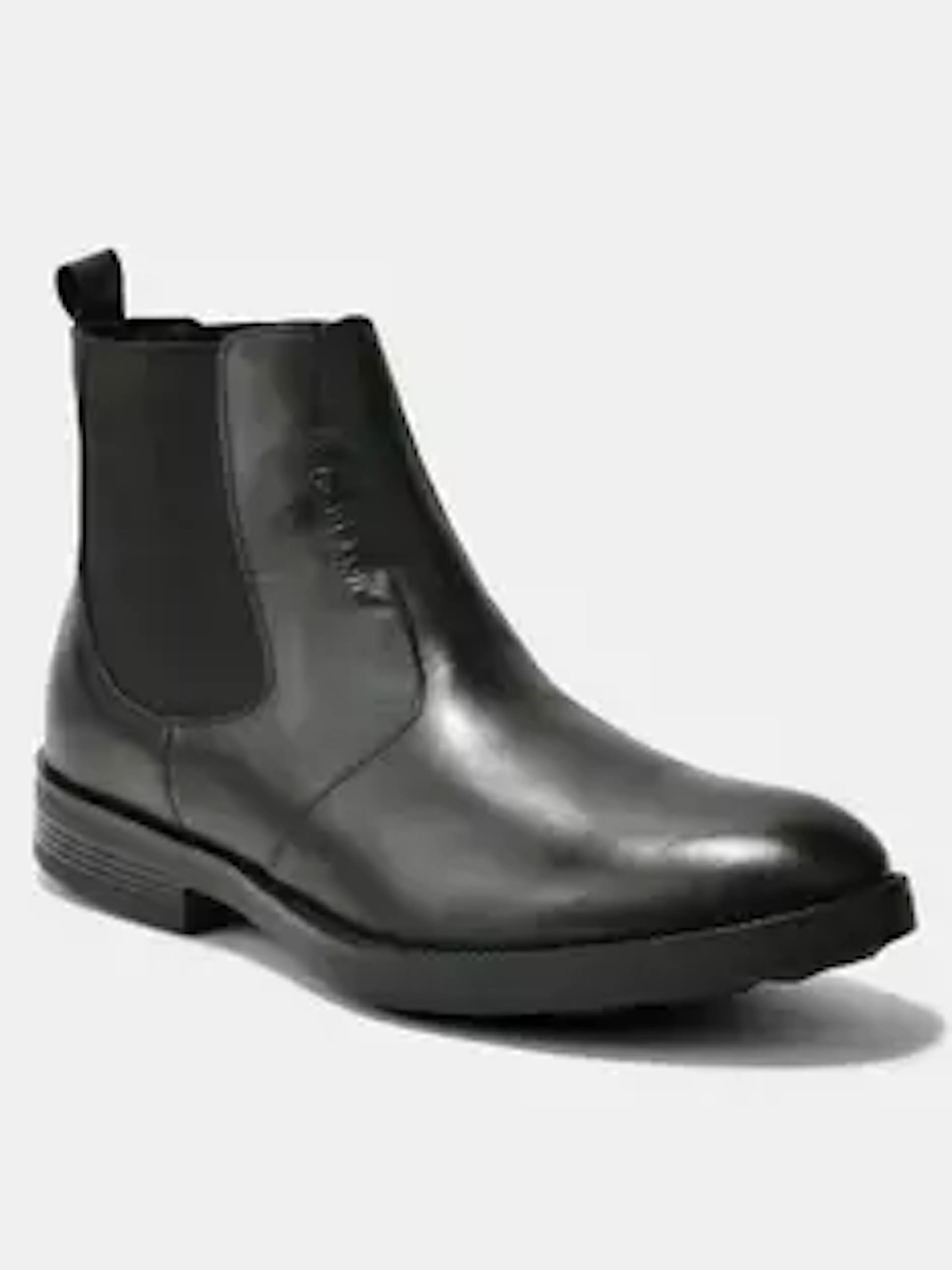 WOODLAND Chelsea Leather Slip On Premium Office Wear Lace Up For Men