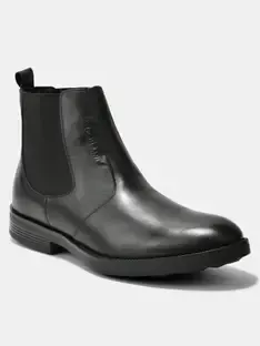 WOODLAND Chelsea Leather Slip On Premium Office Wear Lace Up For Men
