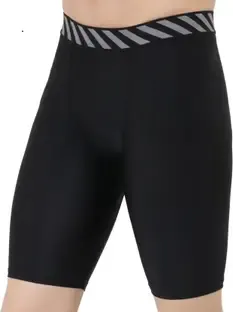 NINQ Solid Men Black Tights
