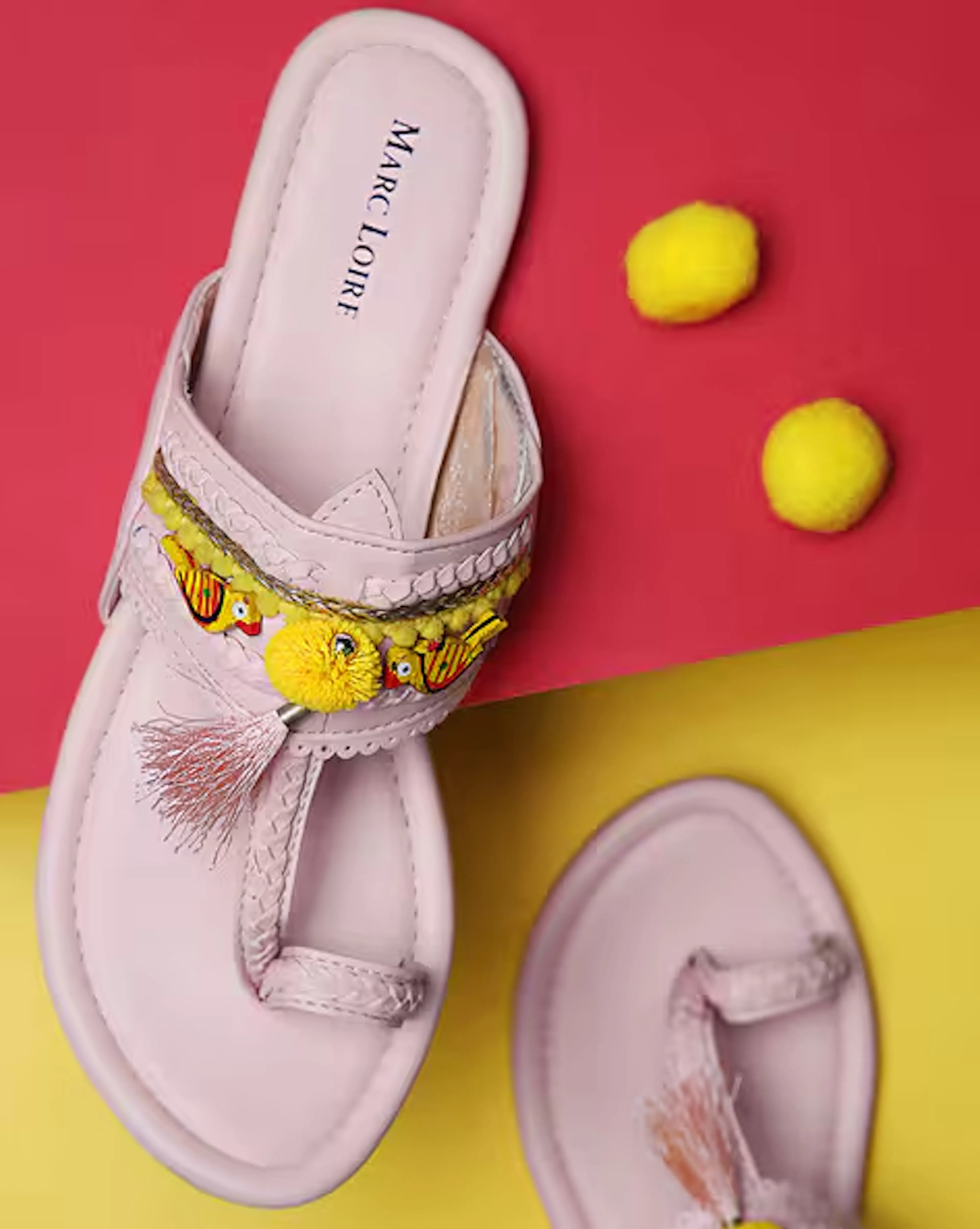 Kolhapuri Chappals with Tassels