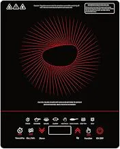 1800 Watts ABS Plastic Induction Cooktop with Feather Touch Control