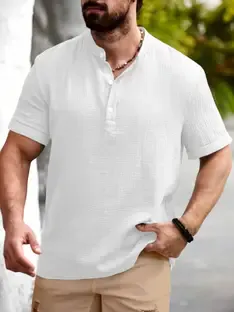 Webric Men Self Design Straight Kurta