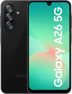 Samsung Galaxy A26 5G (Awesome black, Black, 128 GB)