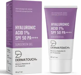 Dermatouch Sunscreen - SPF 50 PA++++ Hyaluronic Acid 1% Sunscreen - 30g