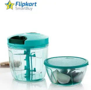 Flipkart SmartBuy Dori Chopper 1000ml + 450ml Vegetable & Fruit Chopper