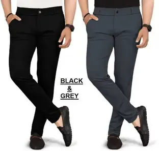 MAANU Slim Fit Men Multicolor Trousers