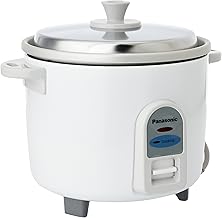 Panasonic SR-WA18-E | 1.8 Litre Capacity or 1KG Raw Rice Cooking | 660-Watts | Automatic Rice Cooker |Auto Switch Off | (White)