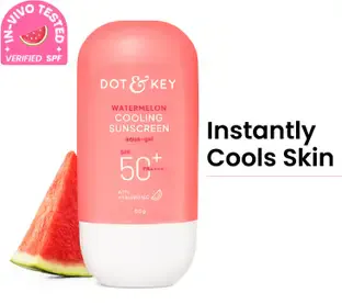 Dot & Key Sunscreen - SPF 50 PA++++ Watermelon cooling Sunscreen, In-Vivo Tested With Hyaluronic