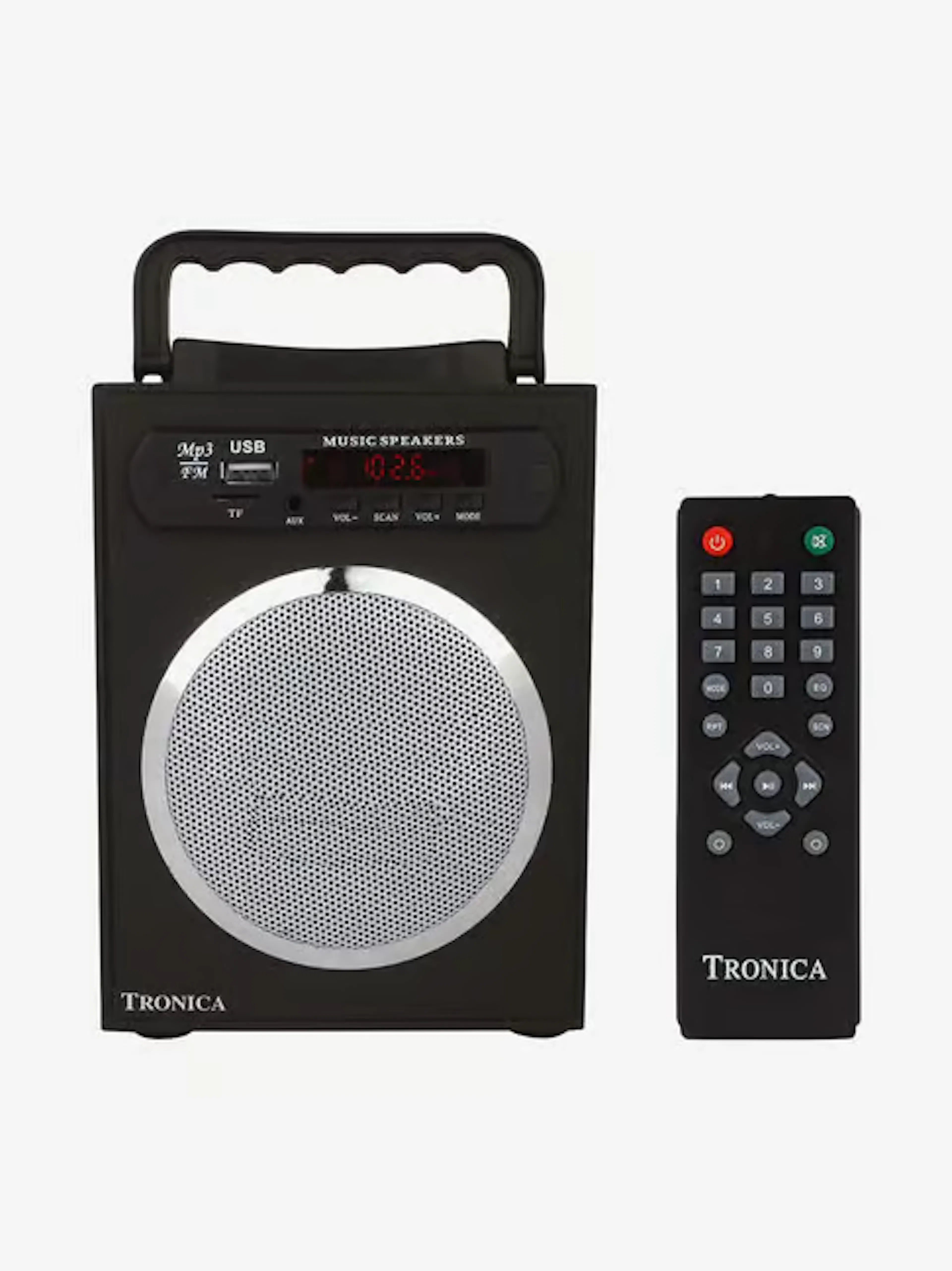 Tronica Spectrum Bluetooth Speaker with FM (Black)