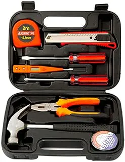 Novo9 in 1Pcs Basic set, Home Screwdriver set For Women Men Students Kit,Set Box With Tools Included,Small Tool For Diy Kit,Household Repair,College Dorm Essentials (Gray)