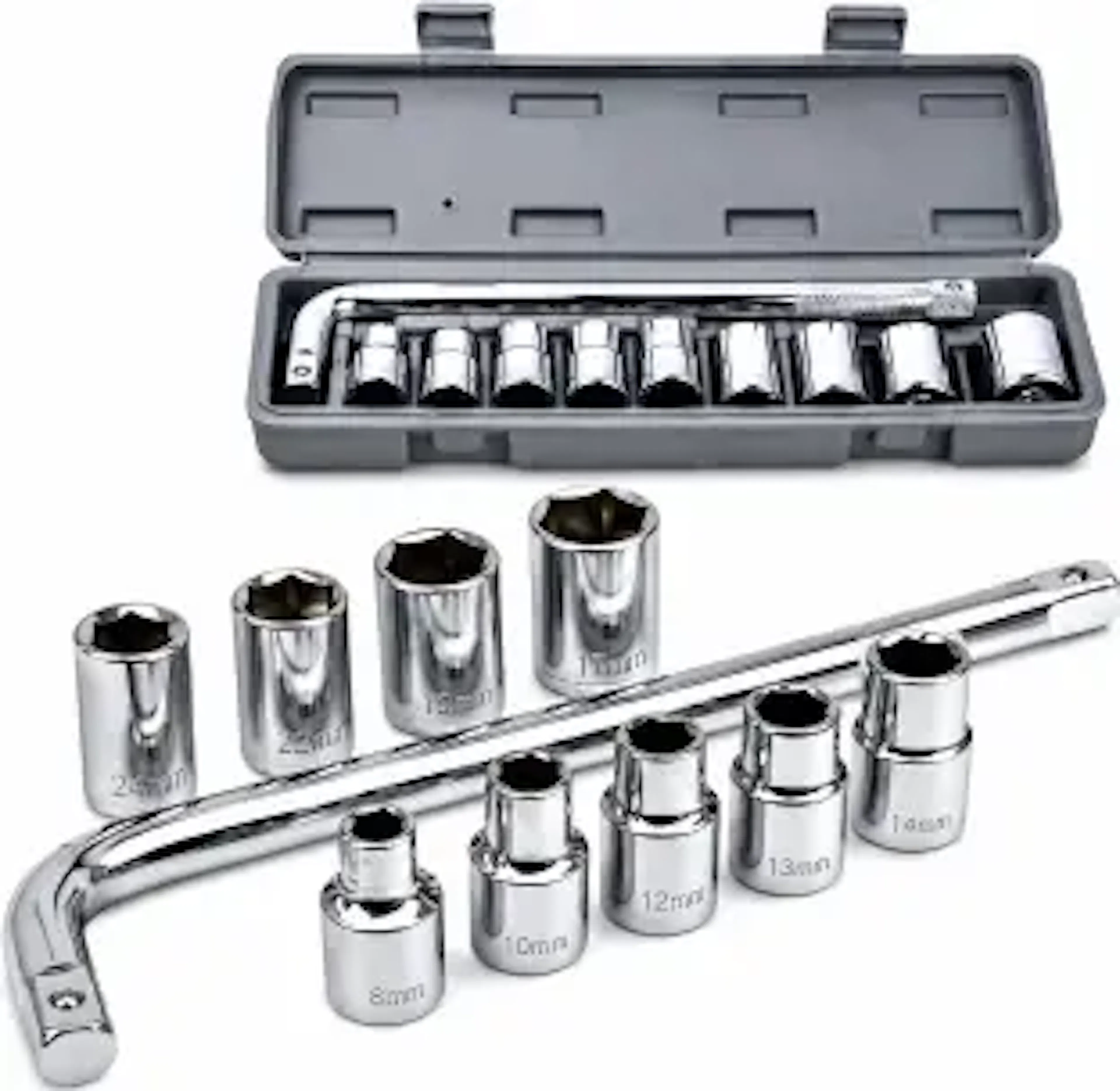 10 Piece Tool Kit Wrench Socket Spanner Set for Automobile Car Bike Repair - Full Review & Features