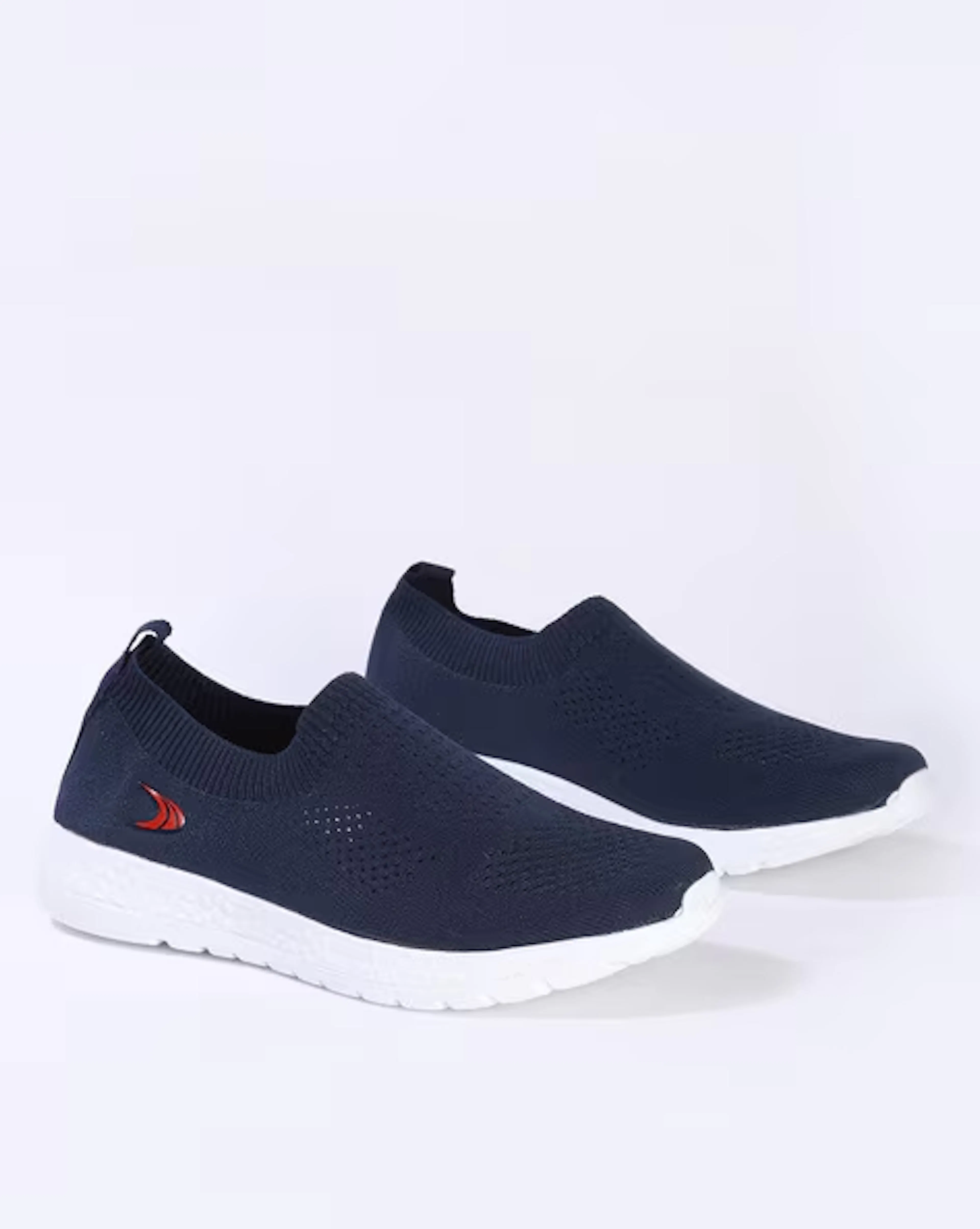 Washable Slip-On Walking Shoes with Perforations