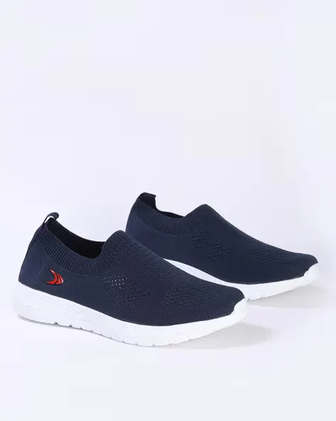 Washable Slip-On Walking Shoes with Perforations