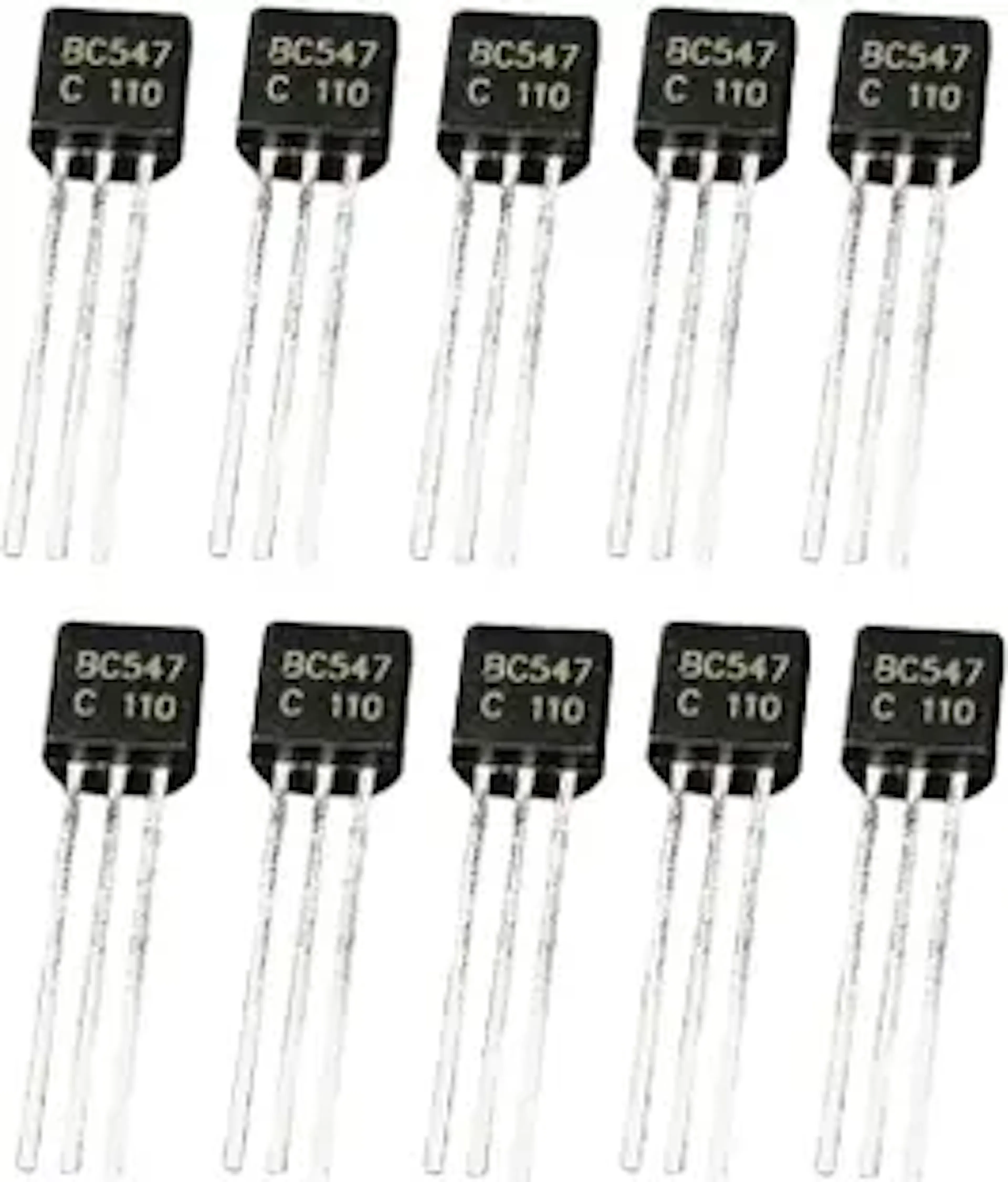 CKE BEST NPN TRANSISTOR BC 547 FOR GENERAL PURPOSE PACK OF 20 PCS Electronic Components Electronic Hobby Kit
