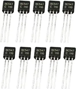 CKE BEST NPN TRANSISTOR BC 547 FOR GENERAL PURPOSE PACK OF 20 PCS Electronic Components Electronic Hobby Kit