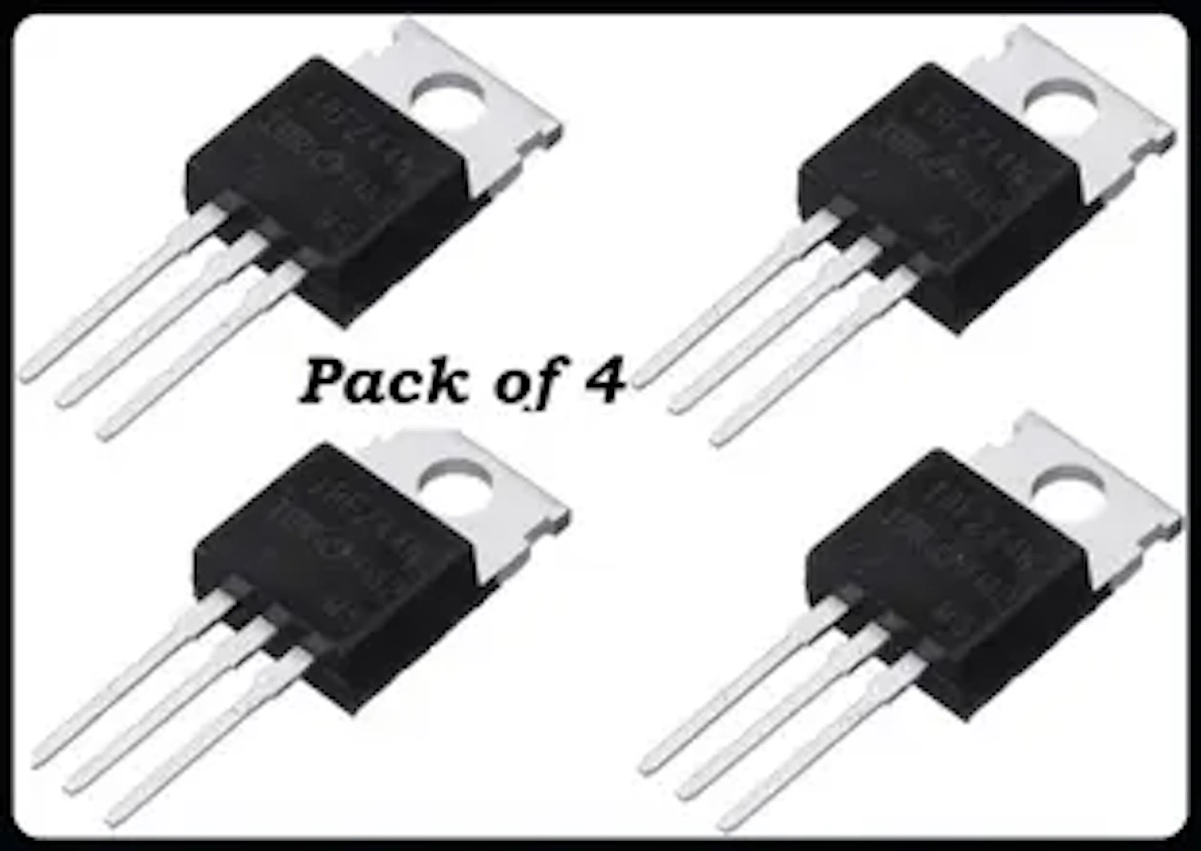 R&D Kit A-(Pack of 4 Pc) IRFZ44N MOSFET - 55V 49A N-Channel Power MOSFET Electronic Components Electronic Hobby Kit