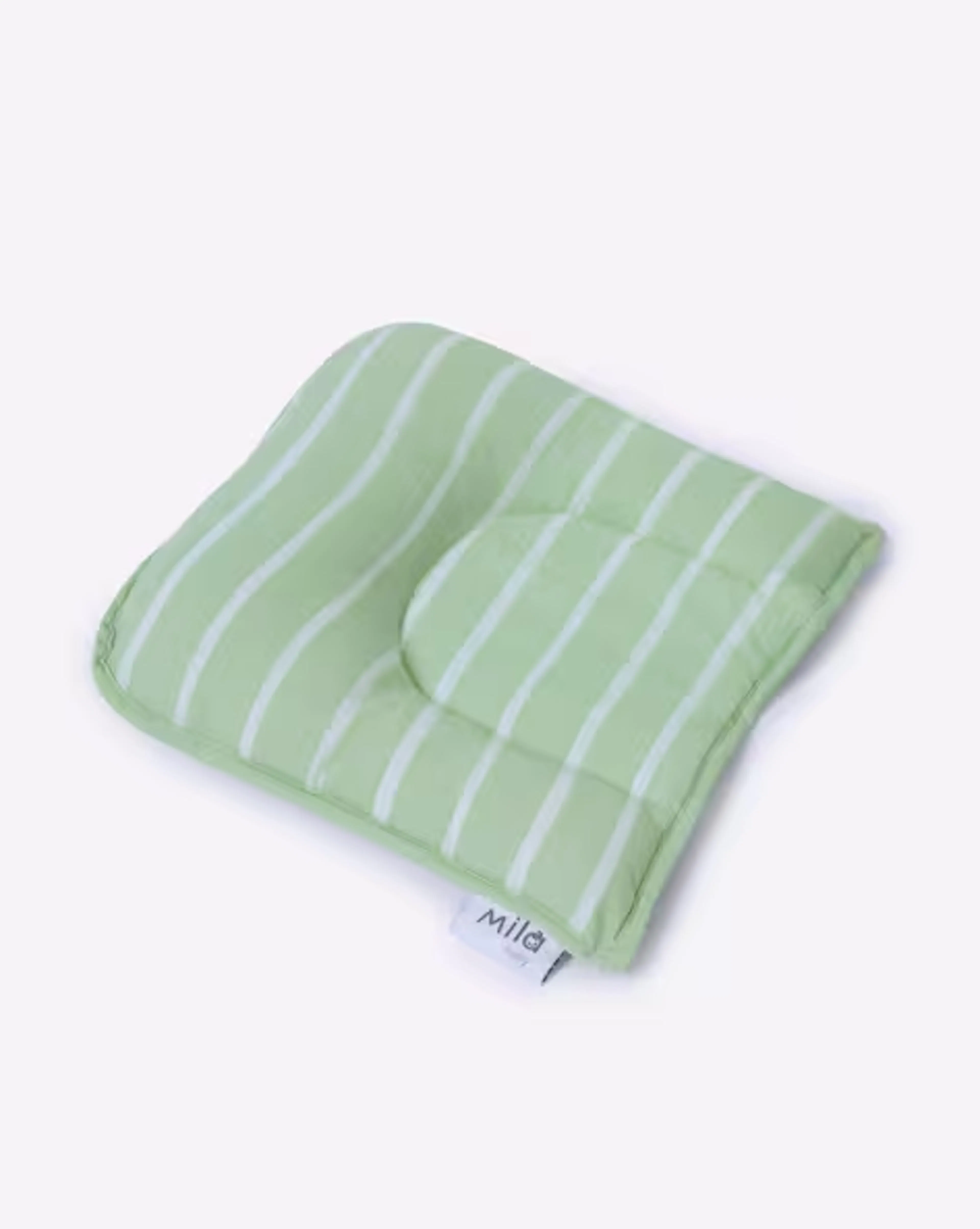 Happy Days Stripes Print Baby Head Pillow