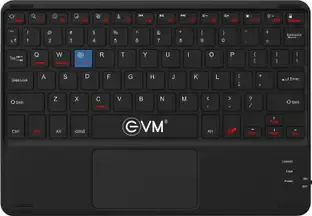 EVM EnAir Rechargeable Wireless Keyboard Wireless Standard Laptop Keyboard Compatible with Desktop, Laptop, Mac
