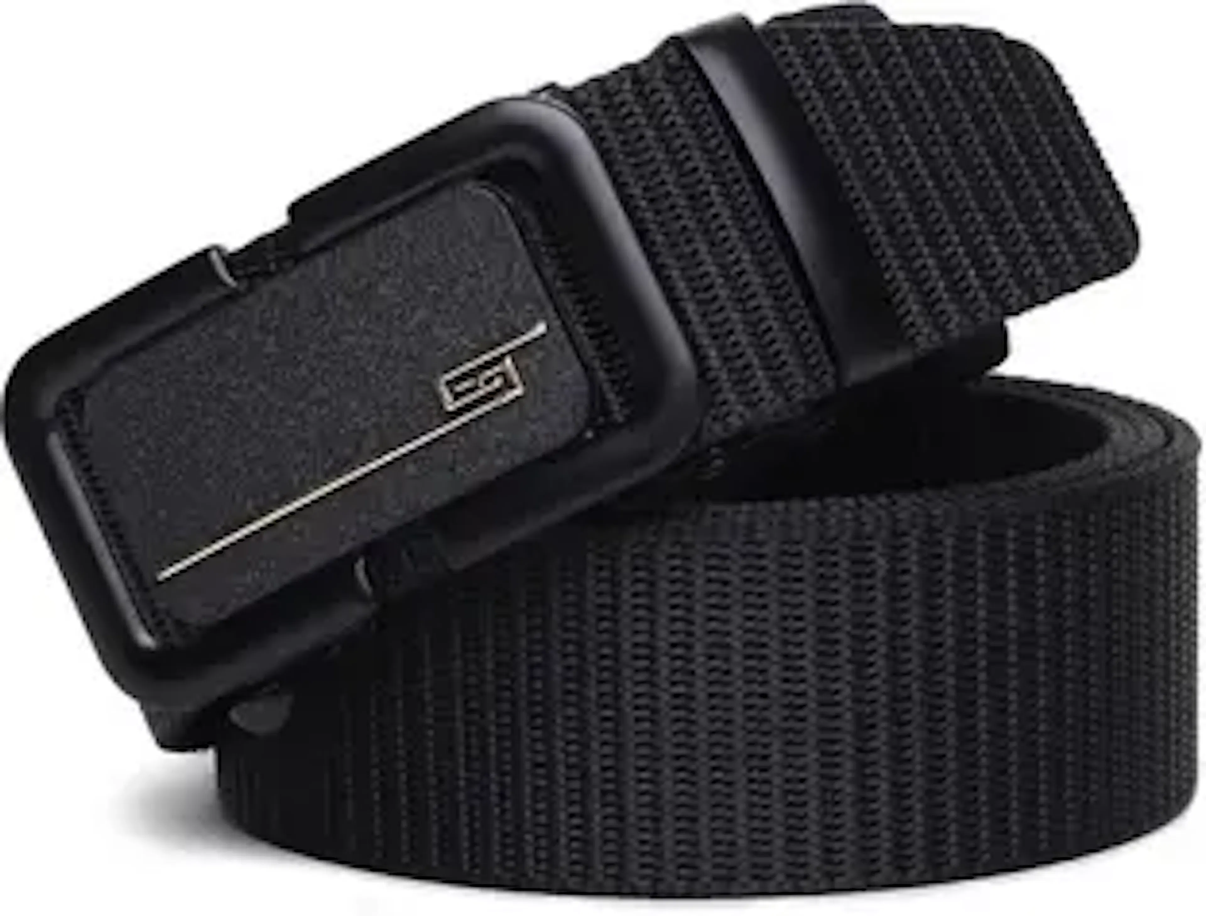 ROVERSOLE Men Casual, Formal, Party, Evening Black Nylon Belt