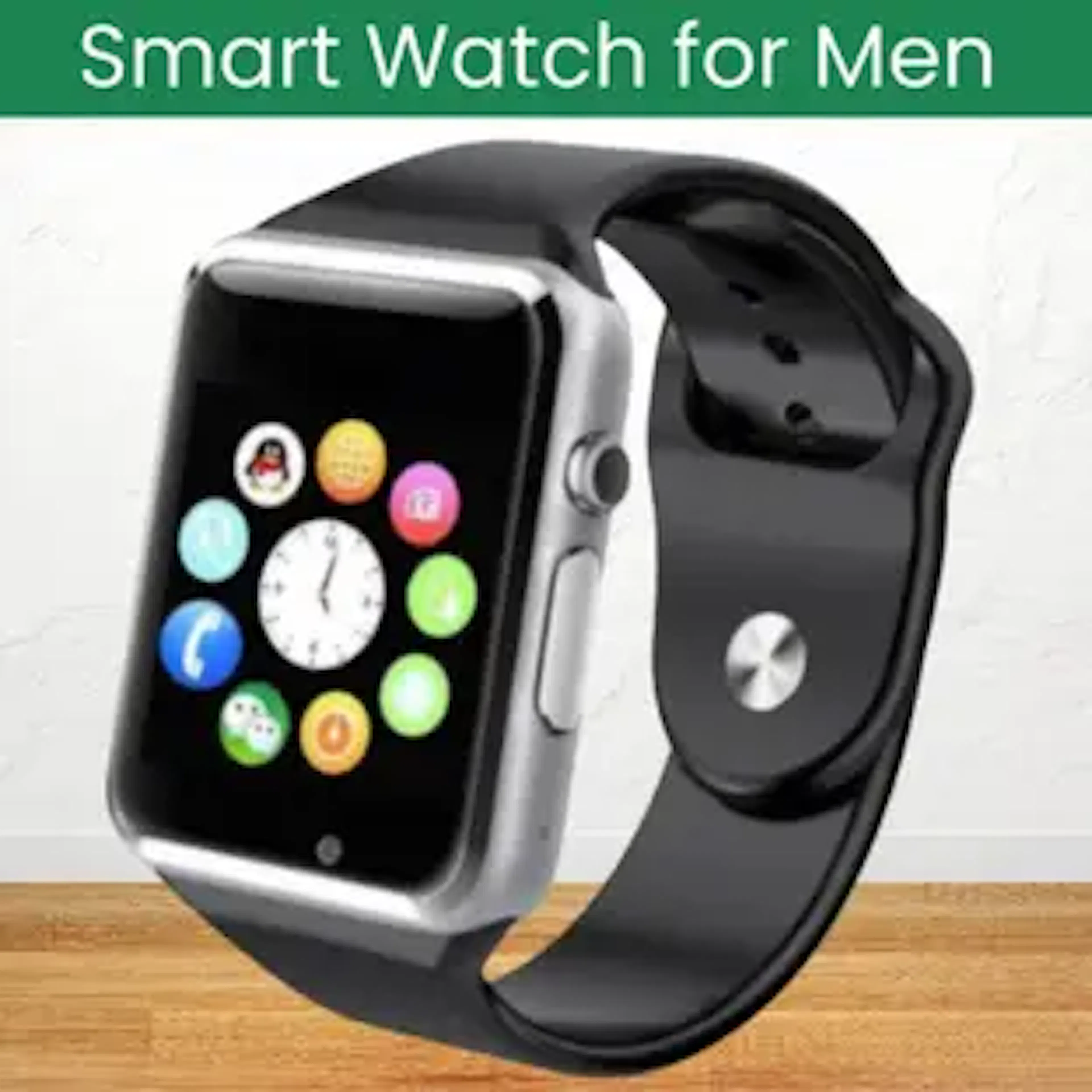 FRONY A1 Premium Smart Watch with Heart Rate, Touch Screen For Men and Women QD365 Smartwatch