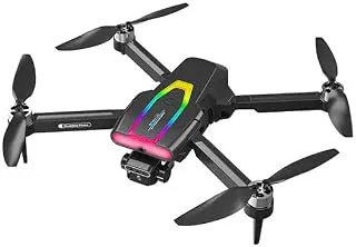 Drone with Camera for Adults 1080P HD, Dual Rudder Electric Adjust, Foldable RC Quadcopter with Obstacle Avoidance, 50 Min Flight Time, Brushless Motor, Dual Camera for Beginners