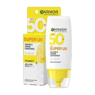 GARNIER Sunscreen - SPF 50 PA++++ Super UV Invisible Serum sunscreen For Men & Women