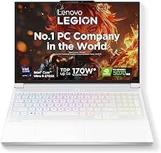 LenovoLegion 7 2025 Intel Core Ultra 9 275HX| NVIDIA RTX 5070 8GB (32GB RAM/1TB SSD/WQXGA OLED/240Hz/16(40.64cm)/Windows 11/Office 2024+AI Now/White/2.0Kg), 83KY001GIN AI Powered Gaming Laptop