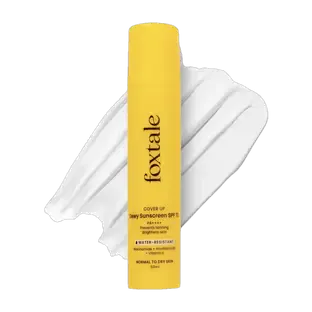 Foxtale Sunscreen - SPF 70 PA++++ Dewy Sunscreen with Naicinamide