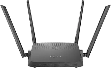 D-Link DIR-825 |High Speed 1200Mbps Dual Band Wi-Fi Router| Gigabit Ethernet Ports | High-Gain Antennas | Easy Setup |MTCTE Certified