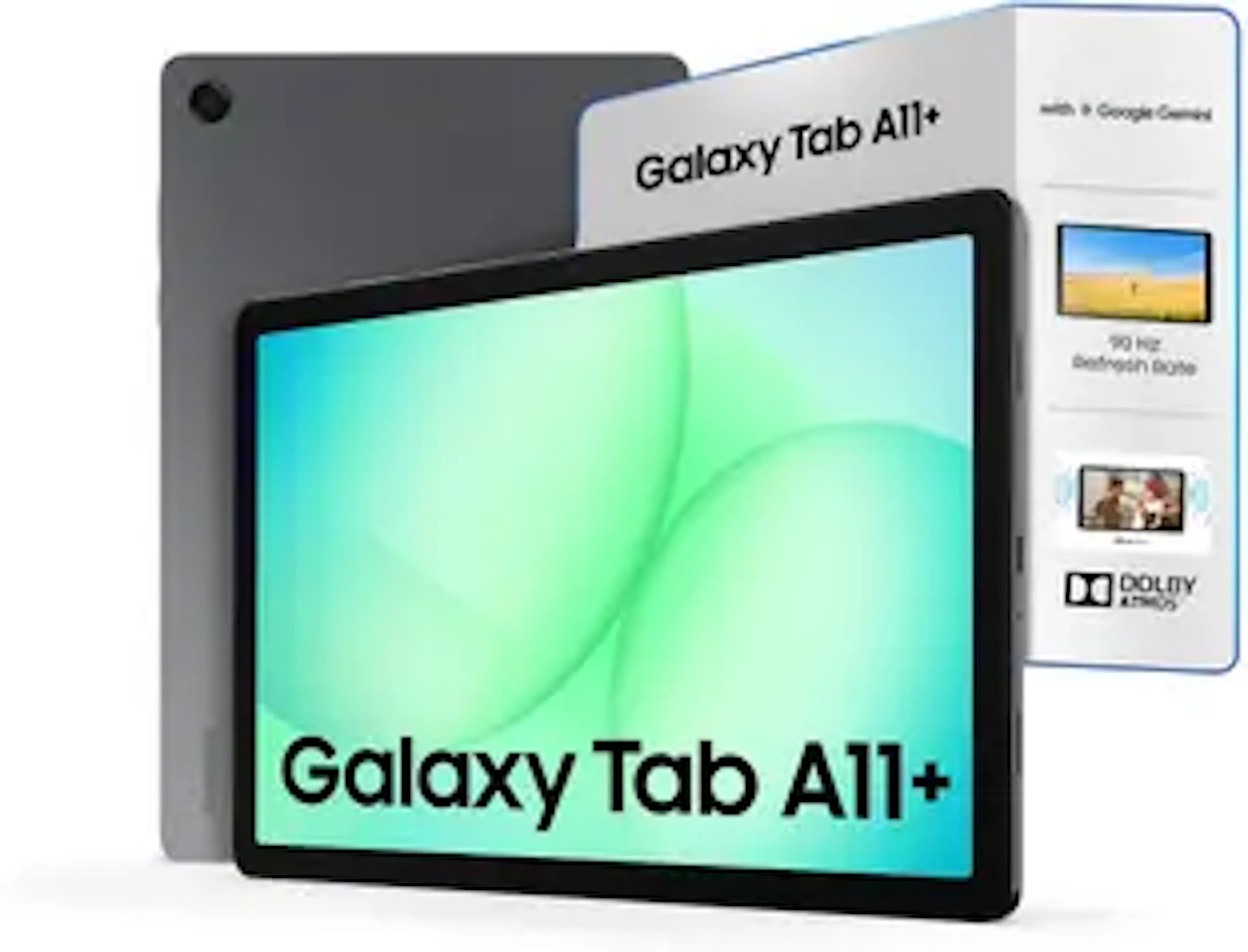 Samsung Galaxy Tab A11+ 6 GB RAM 128 GB ROM 11 inch with Wi-Fi+5G Gaming MediaTek MT8755 Tablet (Gray)