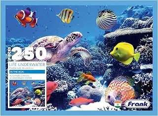 Frank Life Underwater Jigsaw Puzzle (250 Pieces) for Kids Above 9+ Years - Fun & Challenging Brain Booster Games | Educational Puzzle for Focus and Memory -34507