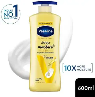 Vaseline Deep Moisture Body Lotion with Ceramide Hyaluron|10X More |For Dry Skin