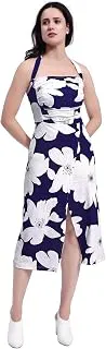 PURVAJAWomen’s A-Line Midi Dress