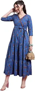 VishudhWomen's Casual Dress | Comfortable Everyday Wear for All Occasions | Chic & Versatile Fashion for Women