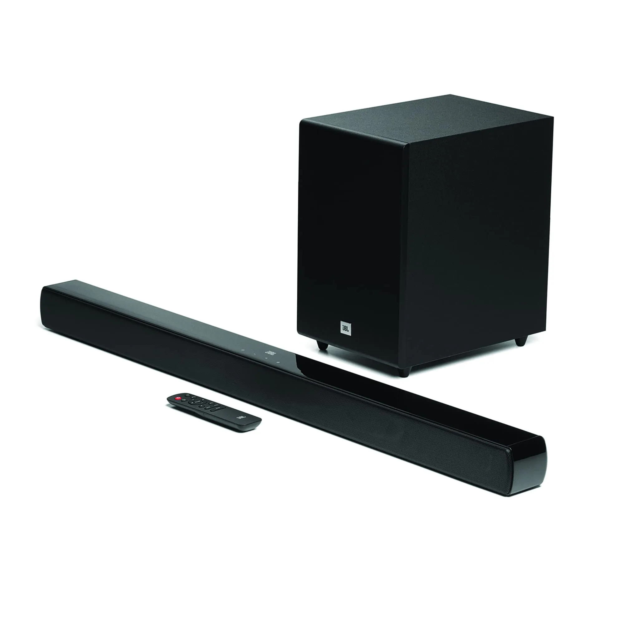 JBLCinema SB271, Dolby Digital Soundbar with Wireless Subwoofer for Extra Deep Bass, 2.1 Channel Home Theatre with Remote, HDMI ARC, Bluetooth & Optical Connectivity (220W)