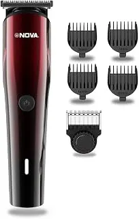 NOVA NHT 1132 Trimmer 150 min Runtime 24 Length Settings (Red)