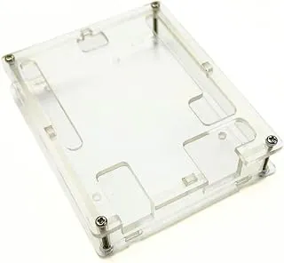 Transparent Acrylic Case for UNO R3 | Protective Enclosure with GPIO Access for Arduino Microcontroller Projects