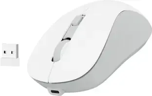 iBall GLIDR S290 Ambidextrous Optical Mouse USB Dongle,Dual Mode, 1600 DPI, 4 Buttons, Type-C Rechargeable, Auto Sleep