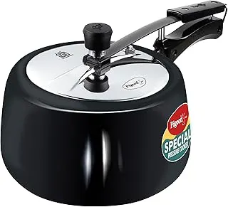 Pigeon by Stovekraft Hard Anodised Aluminium Inner Lid Cooker - 3 Litre with Induction Base, Silver, medium (14547)