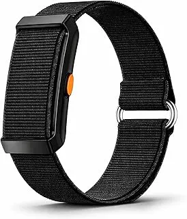 Alti FIT+ Smart Fitness Band | Screenless Minimal Design | 30+ Days Battery | HRV, SpO2, Sleep & Stress Tracking | Multi Sports Modes | Lightweight Wearable for Men & Women, Black
