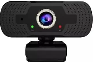 CARE CASE Match Webcam Full HD 1080P with Built in Microphone and Compatible with 2.0 (Black)