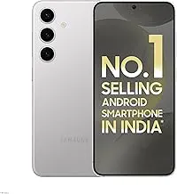 SamsungGalaxy S24 5G AI Smartphone (Marble Gray, 8GB, 128GB Storage)
