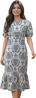 Leriya FashionDress for Women | Western One Piece Dress for Women Short & Long | Short Sleeve Casual Summer Dresses for Beach & Stylish Party Outifits Knee-Length