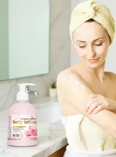 Kayamaya Deep Moisture Nourishing Rose Body Lotion, Gives Non-Greasy, Glowing Skin